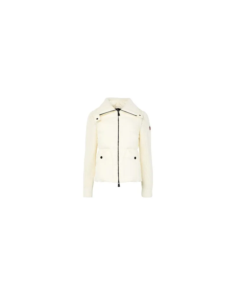 Moncler Zippered cardigan Off-white