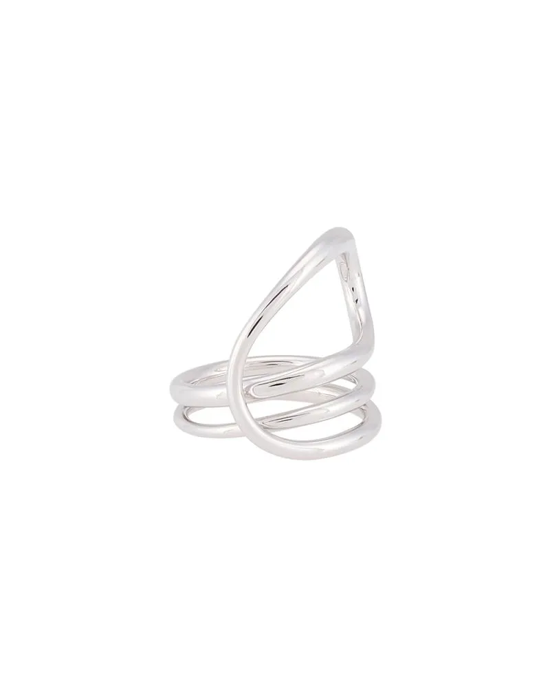 Charlotte Chesnais Kleiner Ring Round Trip Silver