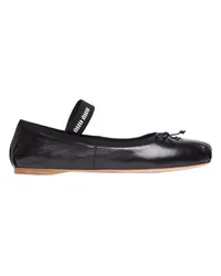 Miu Miu Ballerinas Black