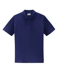 Woolrich Pikée-Poloshirt Blue