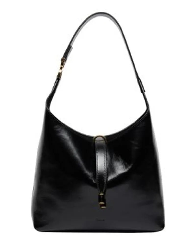 Chloé Kleine Hobo-Tasche Marcie Black