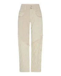 Isabel Marant Hose mit geradem Bein Shanila Beige