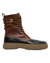 Moncler 8 Moncler Palm Angels - Stiefeletten Winter Gommino Brown