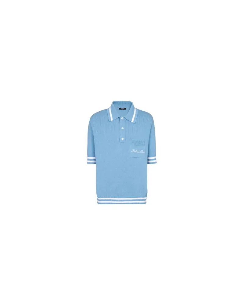 Balmain Poloshirt Blue