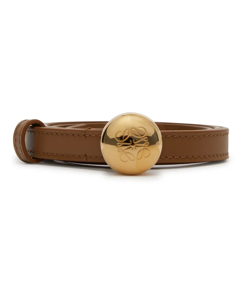 Loewe Pebble-Gürtel Brown