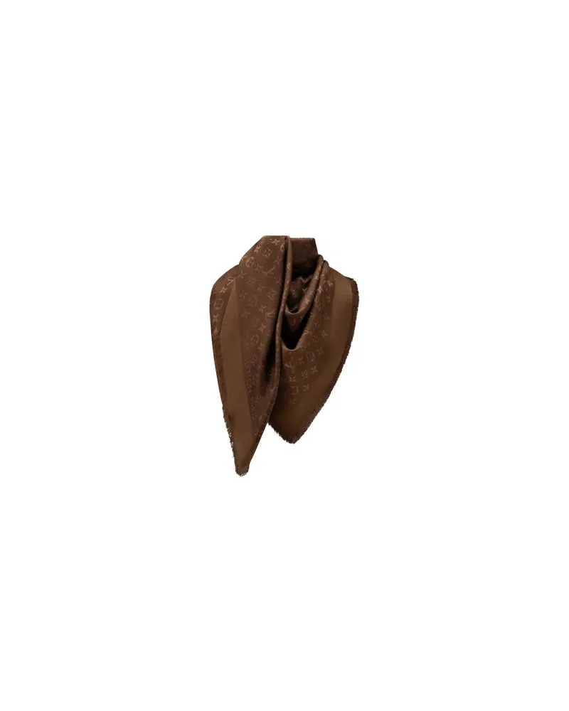 Louis Vuitton Monogram Classic Shawl Brown