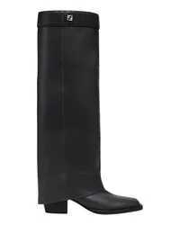 Fendi Stiefel mit hohem Absatz Black