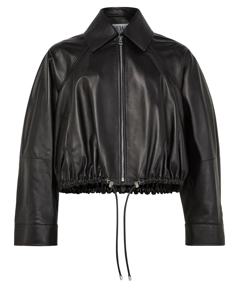 Loewe Ballonjacke aus Nappa-Lammleder 