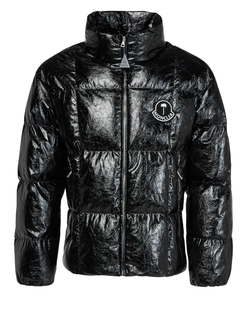 Moncler x Palm Angels - Daunenjacke mit Metallic-Beschichtung Simoon 