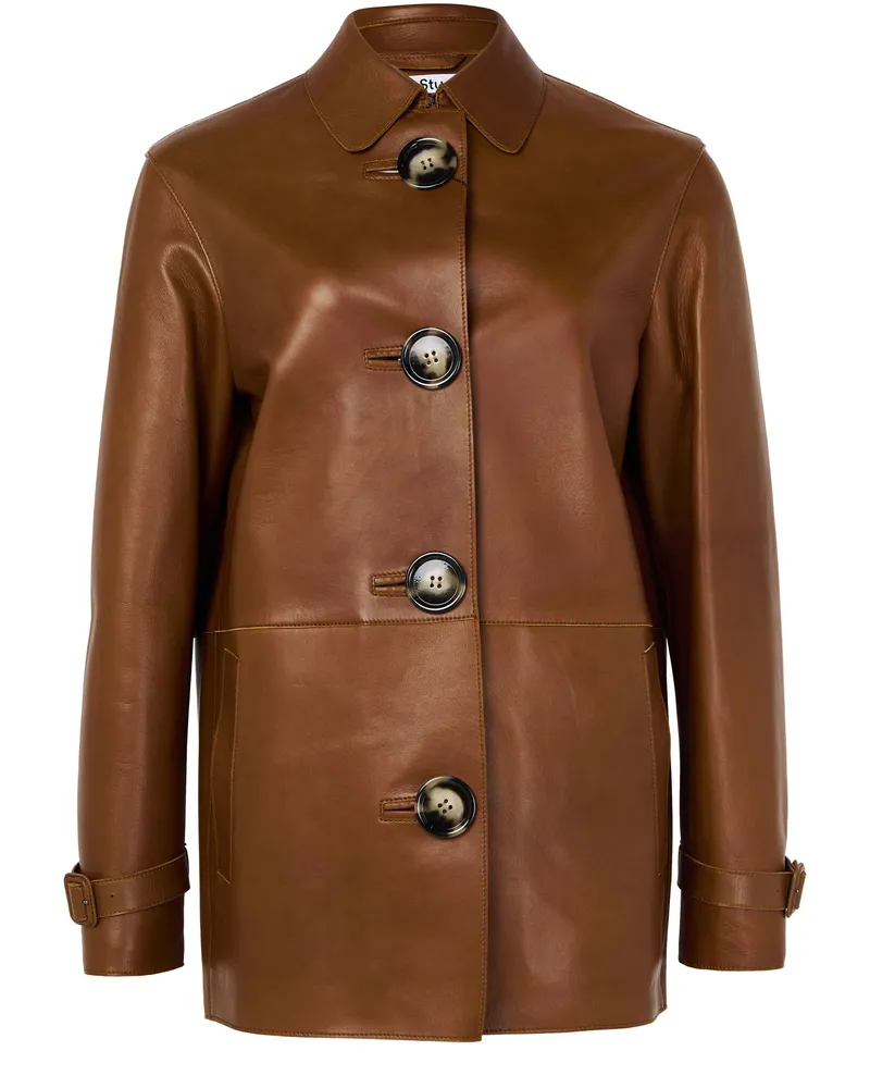 Acne Studios Ledermantel 