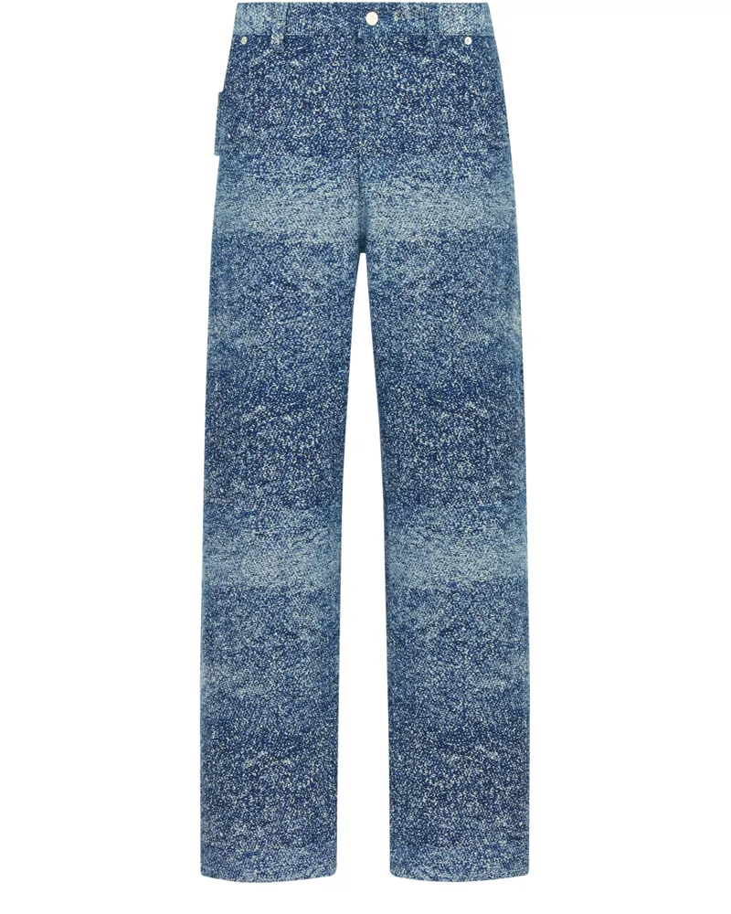 Dior Workwear-Jeans mit Christian  Paris Label 