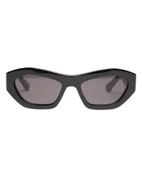 Bottega Veneta Sonnenbrille Hexagonales Black