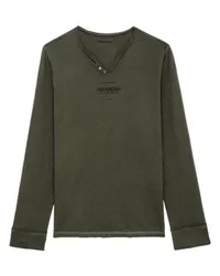 Zadig & Voltaire Henley-Shirt Monastir Green