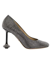 Loewe Pumps Toy mit Strass Black