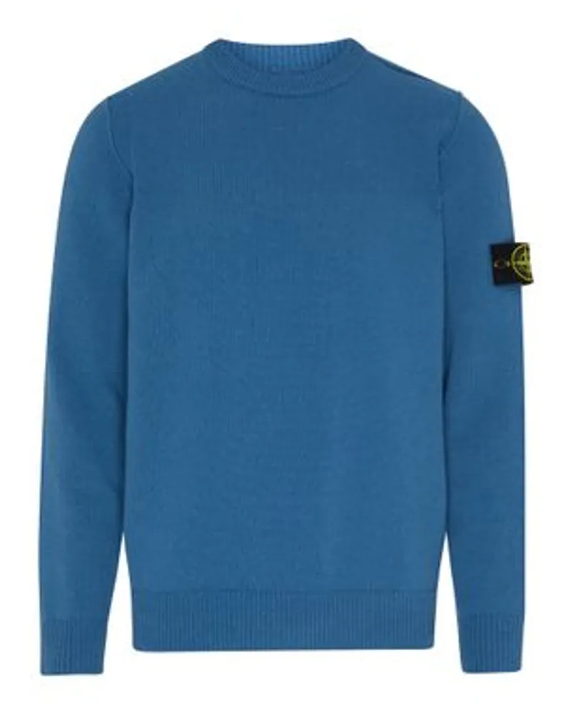 Stone Island Rundhalspullover Blue