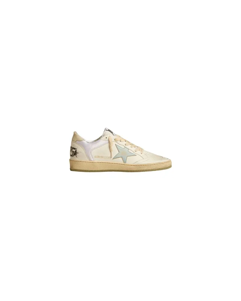 Golden Goose Sneaker Ball Star Double Quarter White