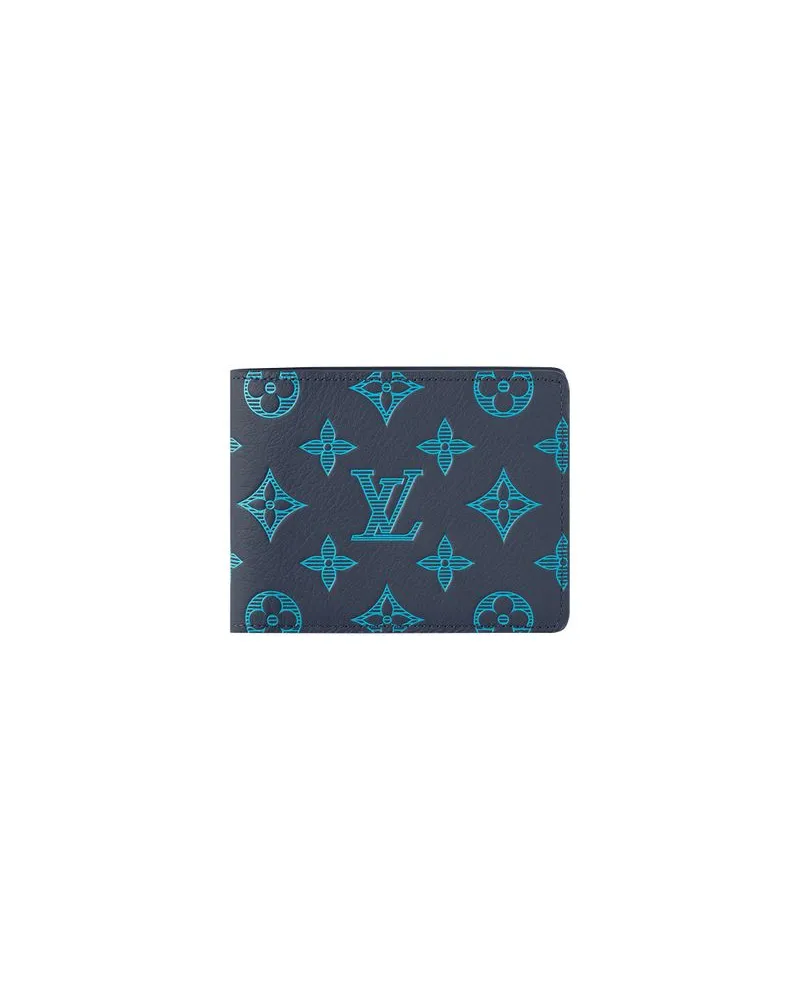 Louis Vuitton Multiple Geldbörse Blue