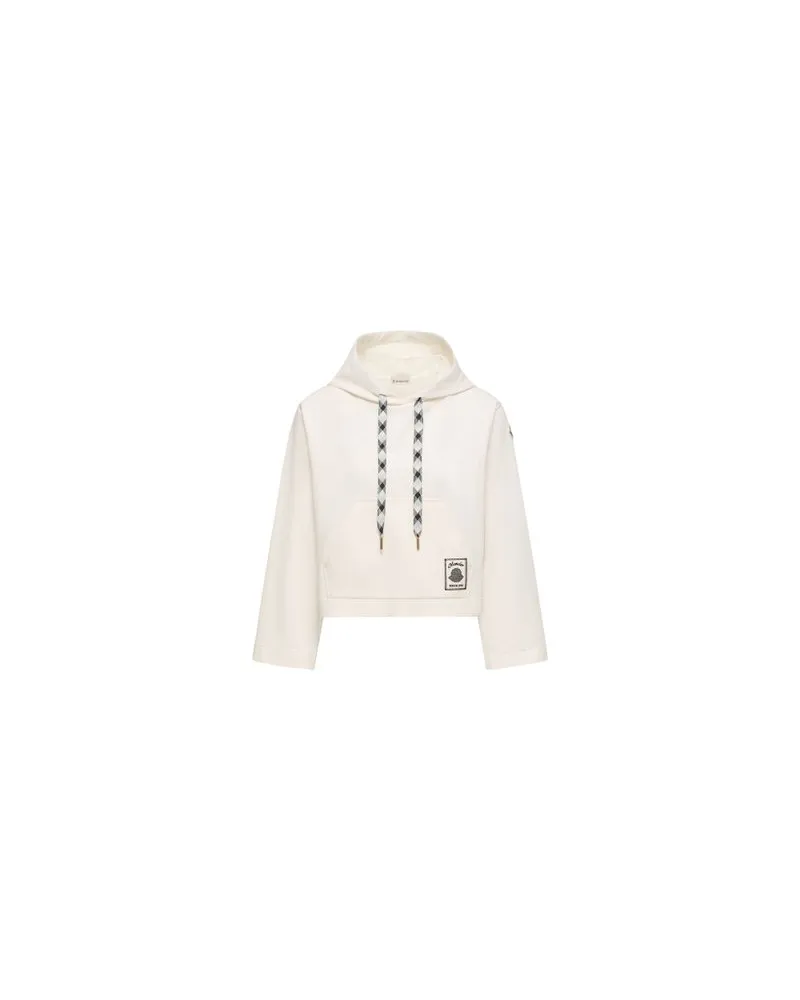 Moncler Kapuzensweatshirt White