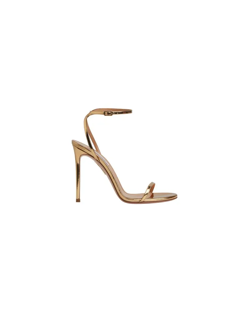 Aquazzura Sandalen Olie 105 Gold