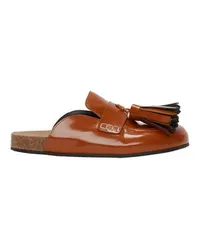 J.W.Anderson Loafer-Mules Brown