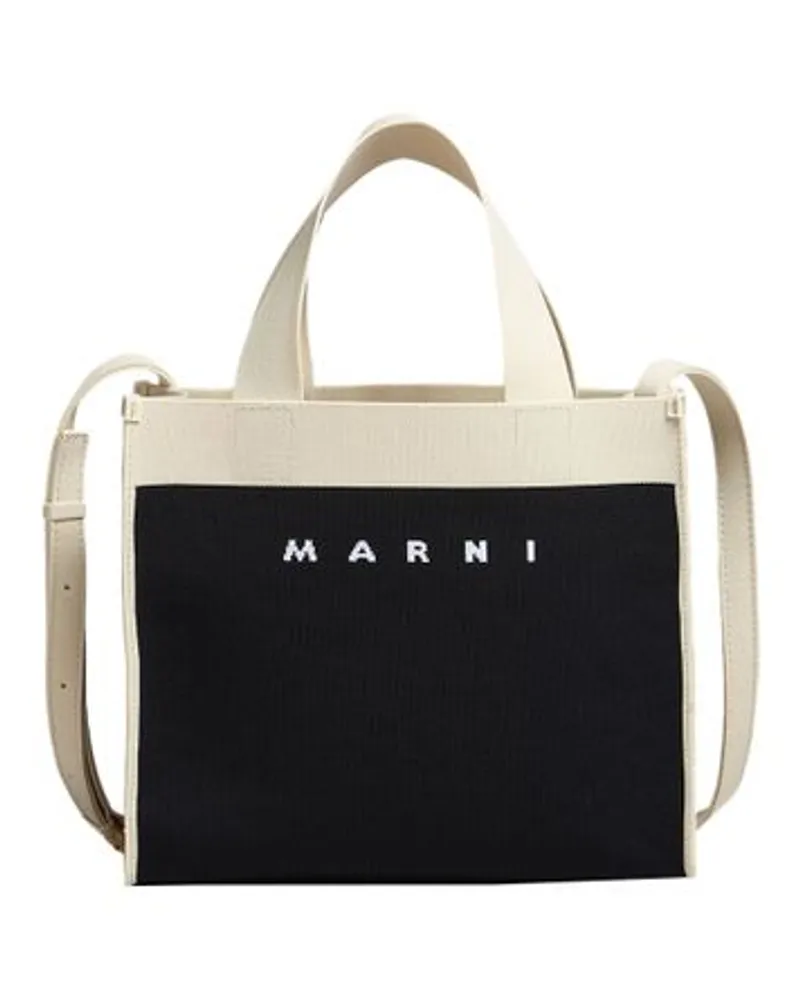 Marni Kleine Cabas-Tasche Multicolor