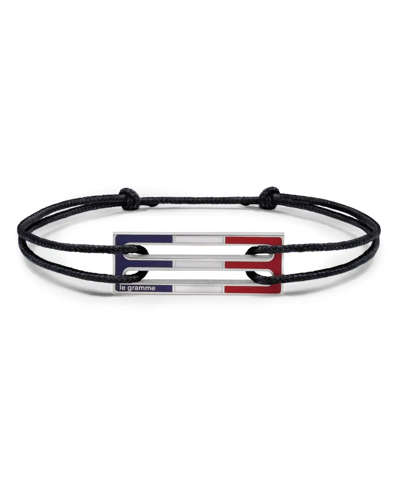 Le Gramme Kordelarmband 2,5 g Multicolor
