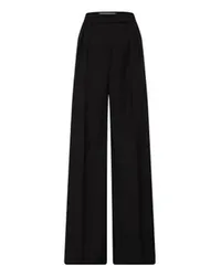 Max Mara Hose mit weitem Bein Rimini Black