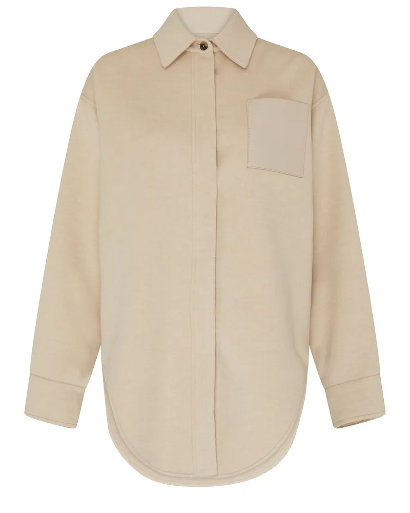 Loewe Overshirt aus Wolle und Kaschmir 