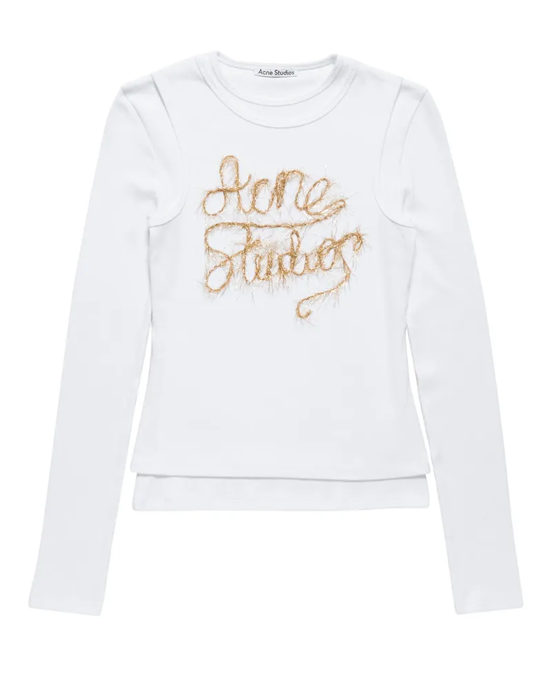 Acne Studios T-Shirt mit langen Ärmeln 