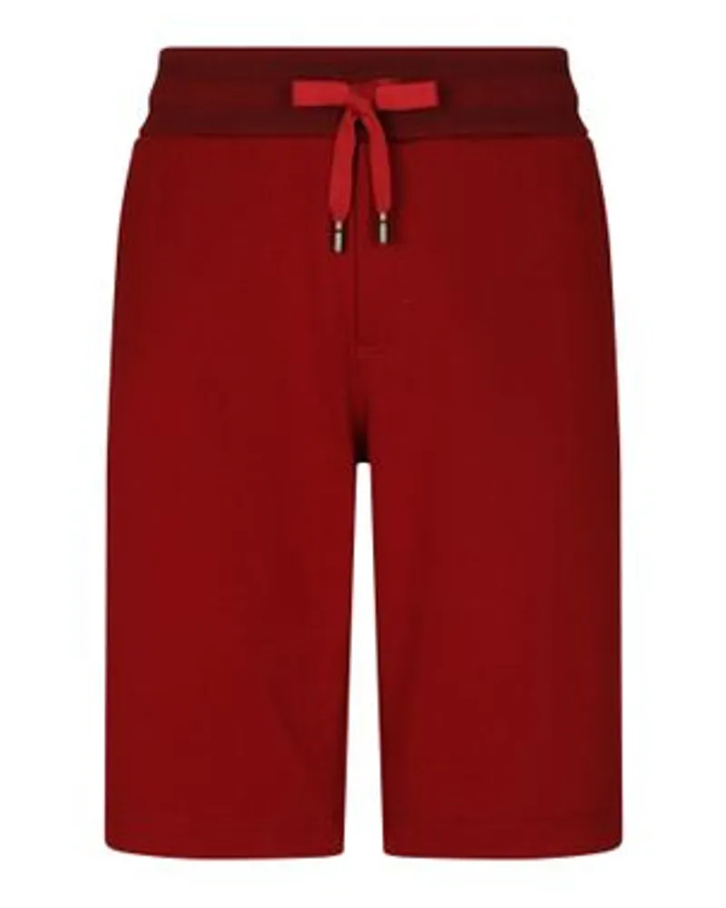 Dolce & Gabbana Bermuda-Joggingshorts Red