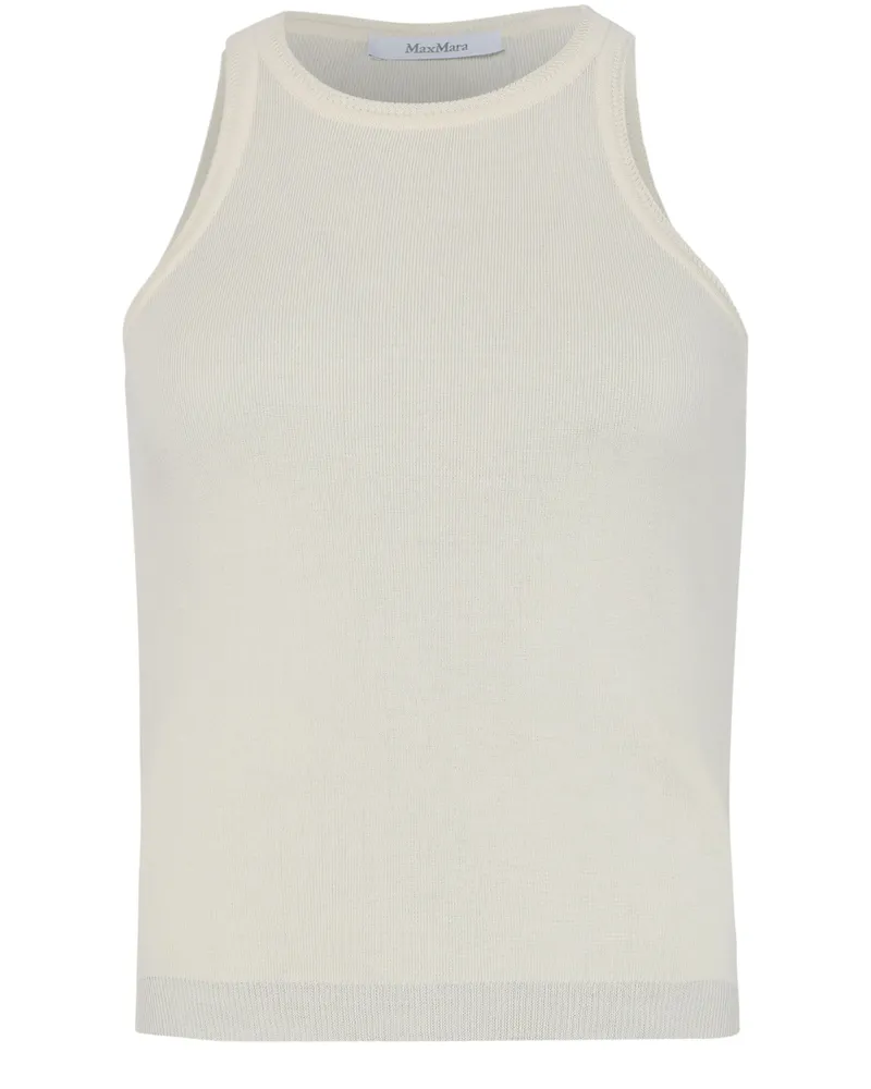 Max Mara Gestricktes Tanktop aus Baumwolle Arnes 