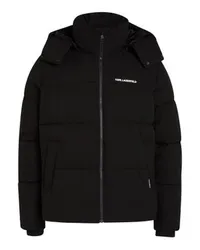 Karl Lagerfeld Gesteppte Pufferjacke Black