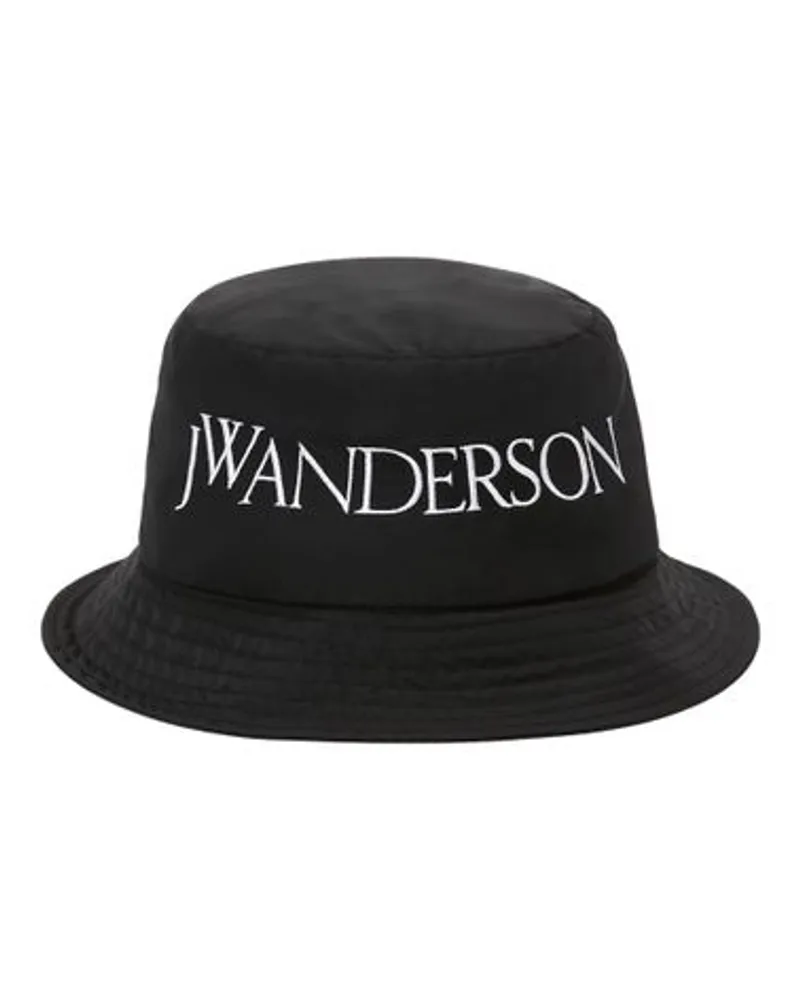 J.W.Anderson Bucket Hat mit Logo Black