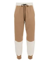 J.W.Anderson Colourblock-Trainingshose Beige