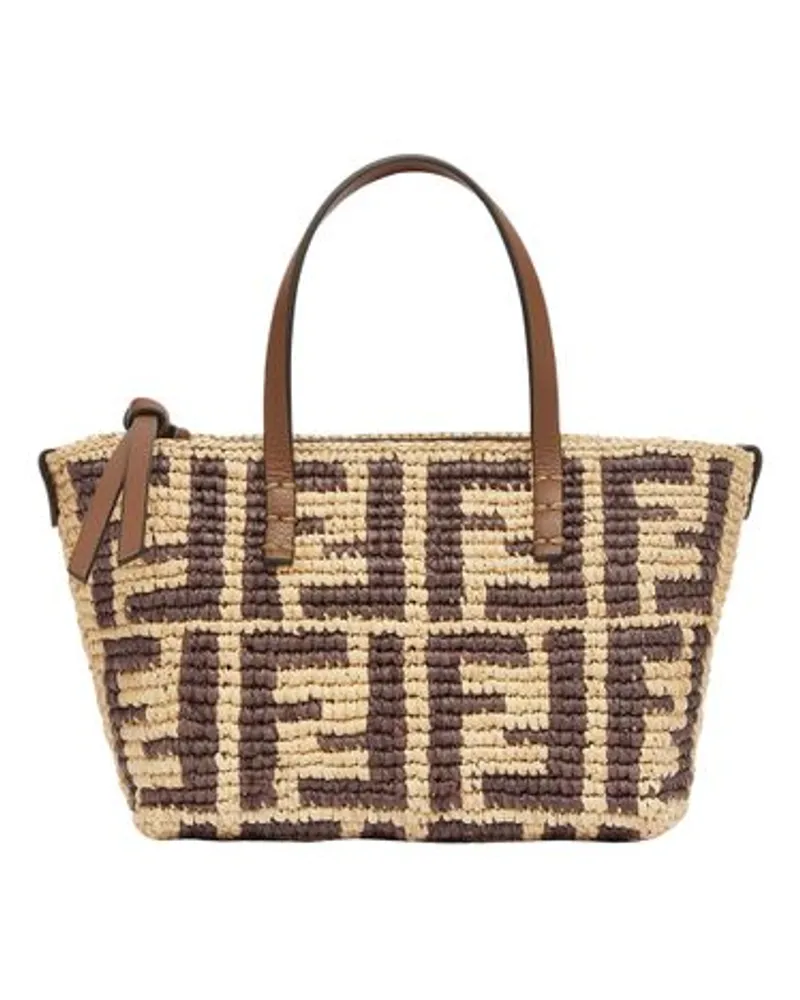 Fendi Dieser Shopper in kleiner Größe Brown