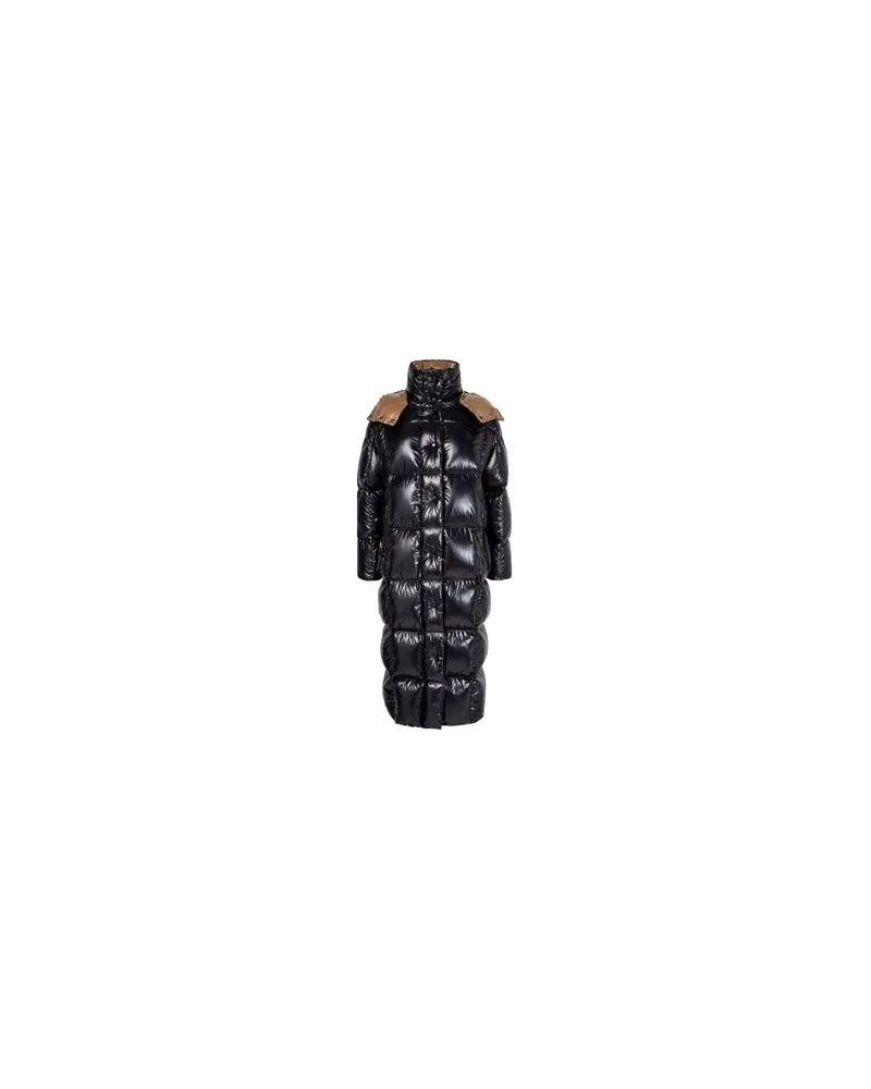 Moncler Lange Daunenjacke Parnaiba Black