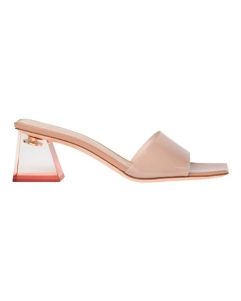 Gianvito Rossi Absatz-Mules Cosmic Pink