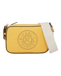 Karl Lagerfeld K/Circle Crossbody-Tasche mit Lochmuster Yellow