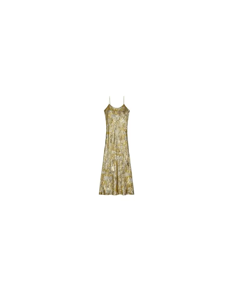 ba&sh Kleid Flavia Gold