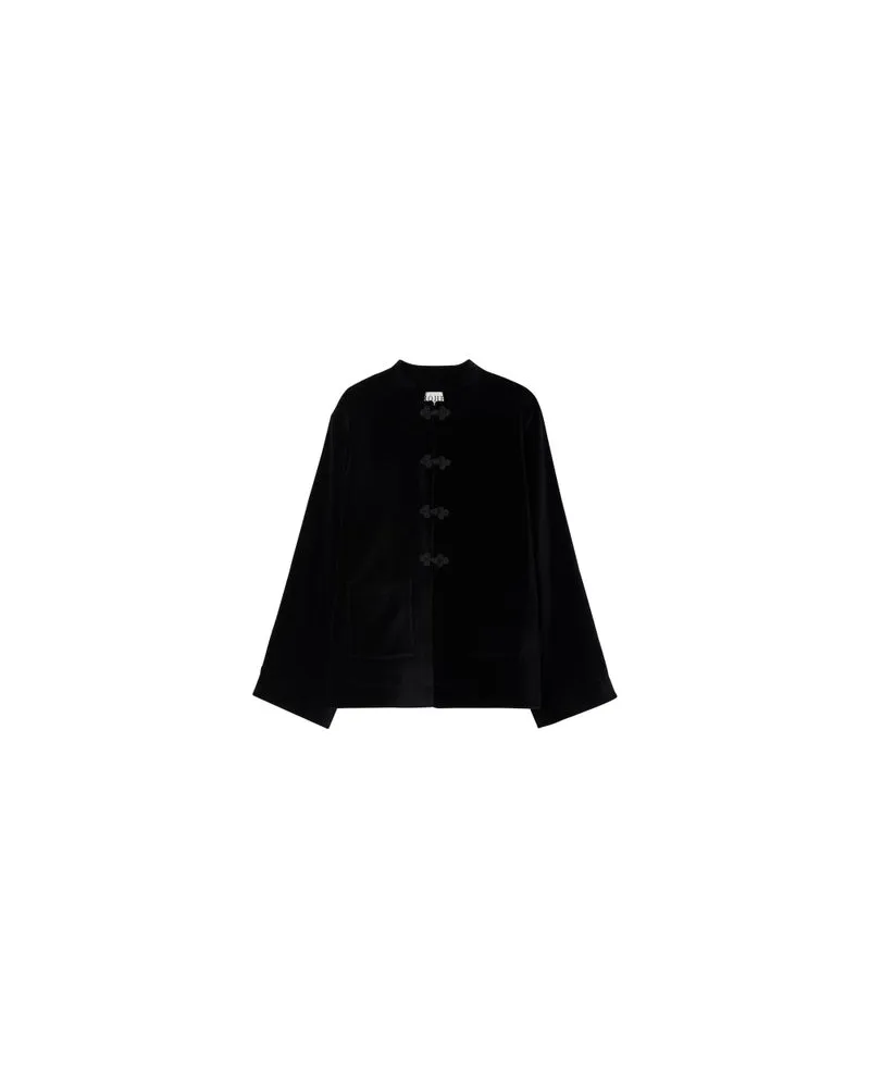 Moncler Lange Daunenjacke  Verone Black