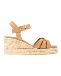 Bobbies Espadrilles mit Keilabsatz Hisa Beige