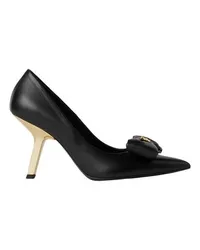 Karl Lagerfeld Karl Studio Slingpumps mit Pyramidenabsätzen Black