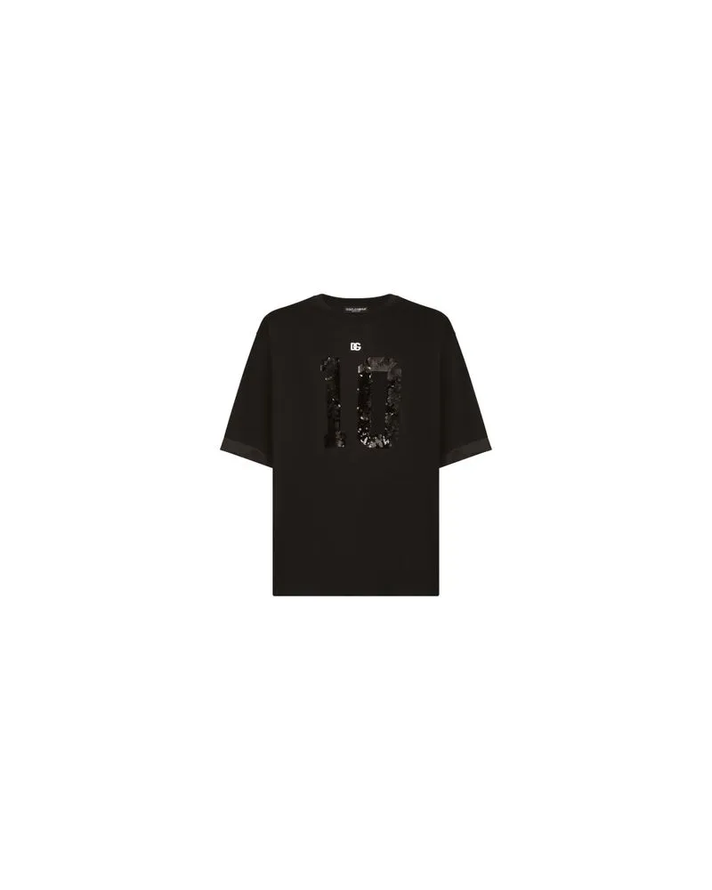 Dolce & Gabbana Kurzarm-T-Shirt Black