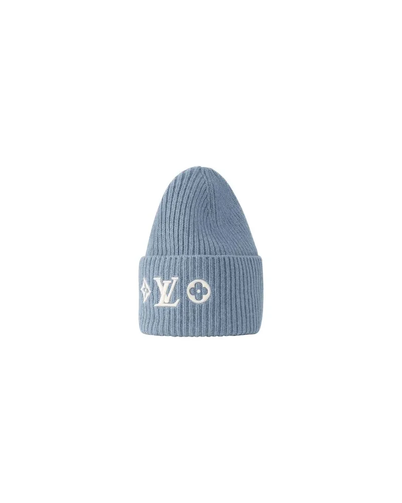 Louis Vuitton LV Headline Beanie Blue