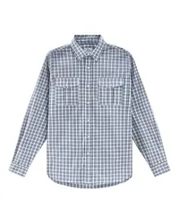 Woolrich Kariertes Hemd Blue