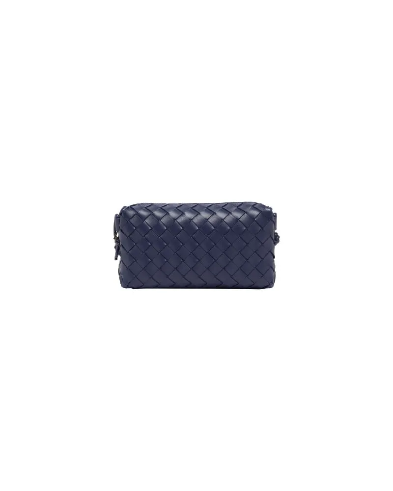 Bottega Veneta Baguette-Tasche Loop Blue