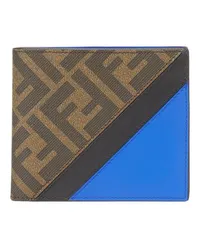 Fendi Portemonnaie Fendi Diagonal Brown