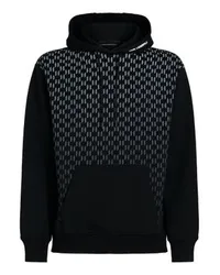 Karl Lagerfeld KL Monogram kapuzenpullover Black