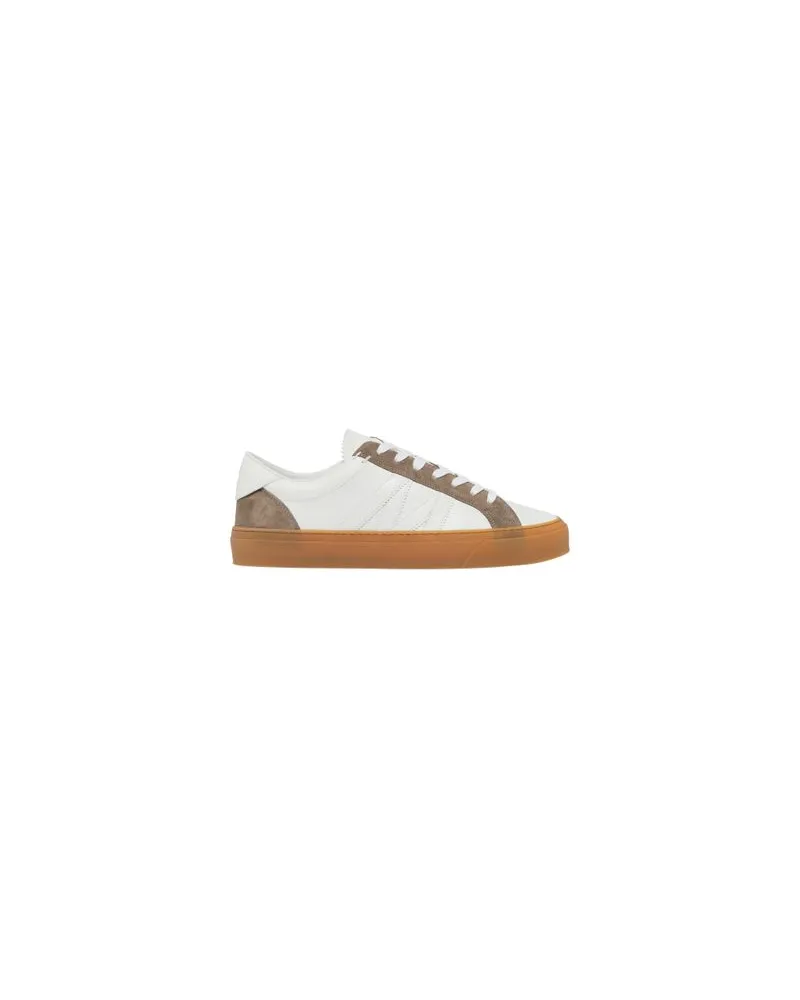 Moncler Low Top Sneaker Monaco 2 White