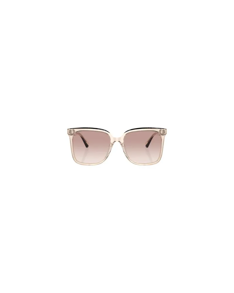 Brunello Cucinelli Sonnenbrille Square Orange